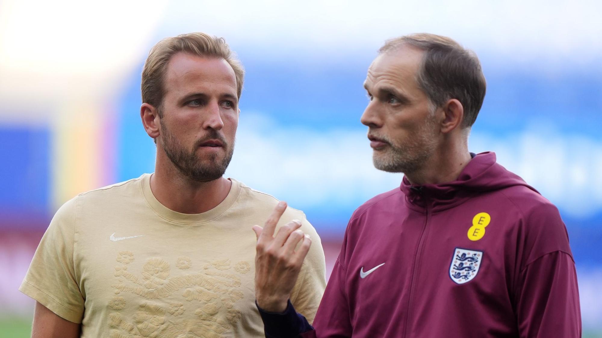 Harry Kane und Thomas Tuchel