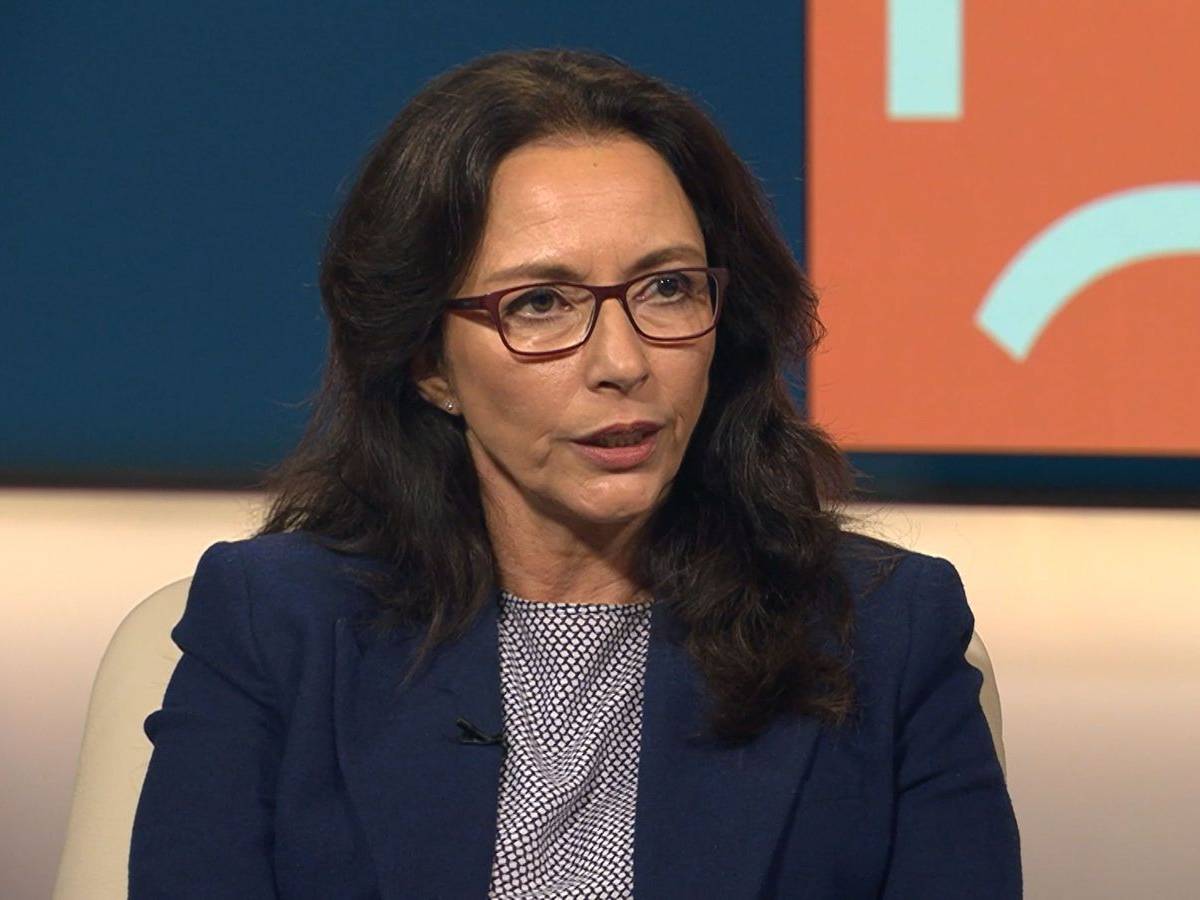 Yasmin Fahimi kann die Reaktion auf Friedrich Merz' Rede beim DGB-Bundeskongress „nachvollziehen“. (Bild: RTL / ntv)