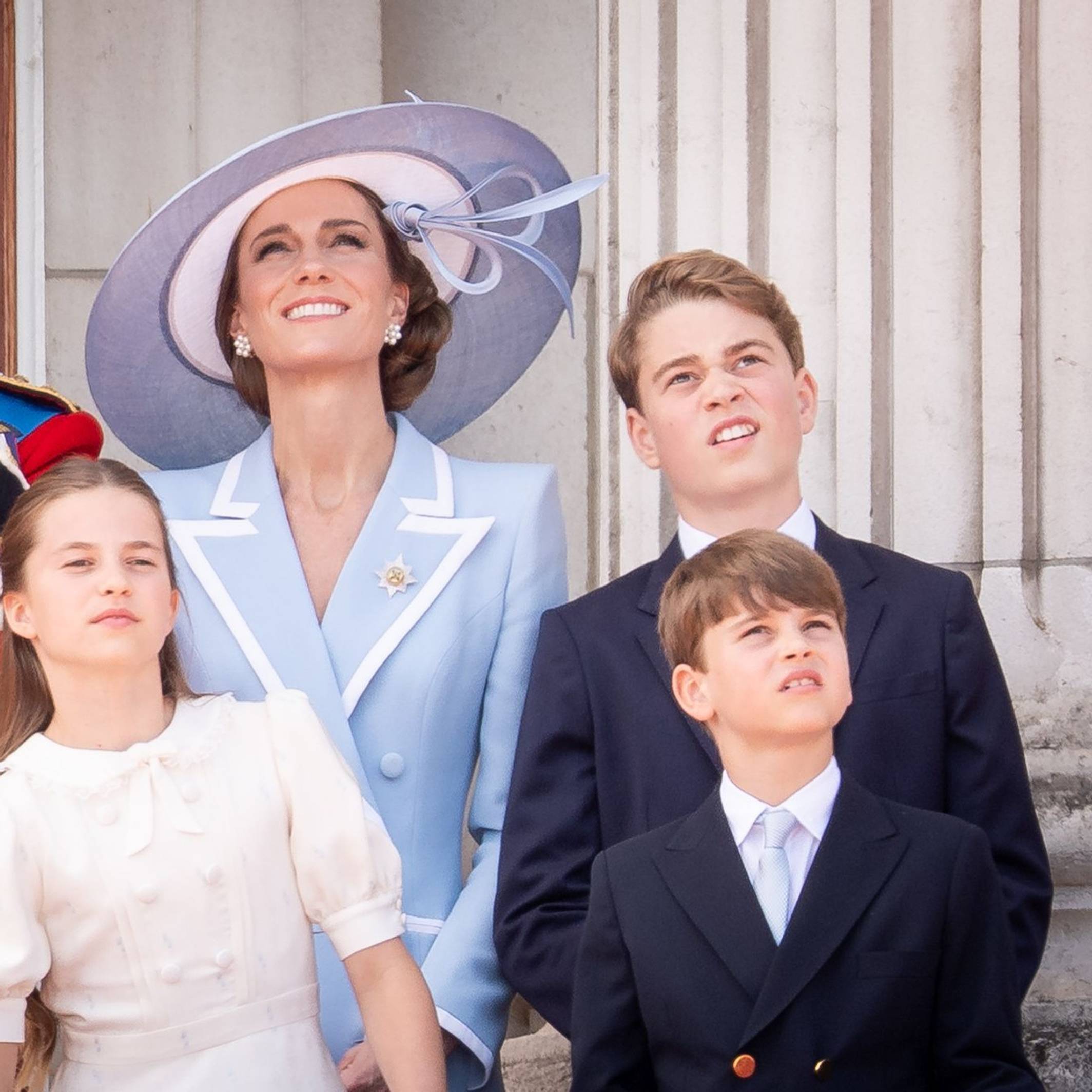 William und Kate mit ihren Kindern