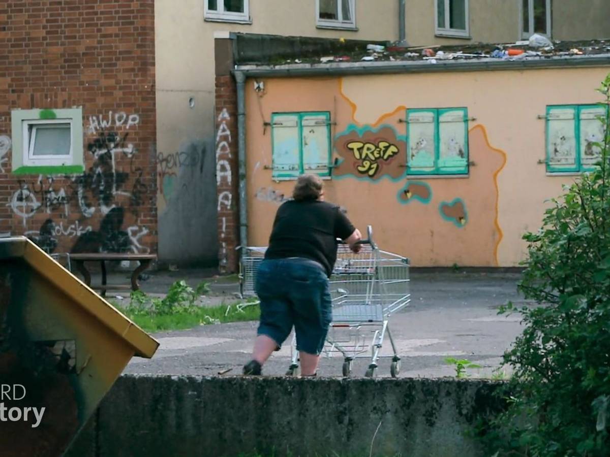 Ludwigshafen, Bayreuther Straße: Extrembeispiel einer „Stadt, in der man merkt, dass alles kaputtgespart wurde“. (Bild: SWR)