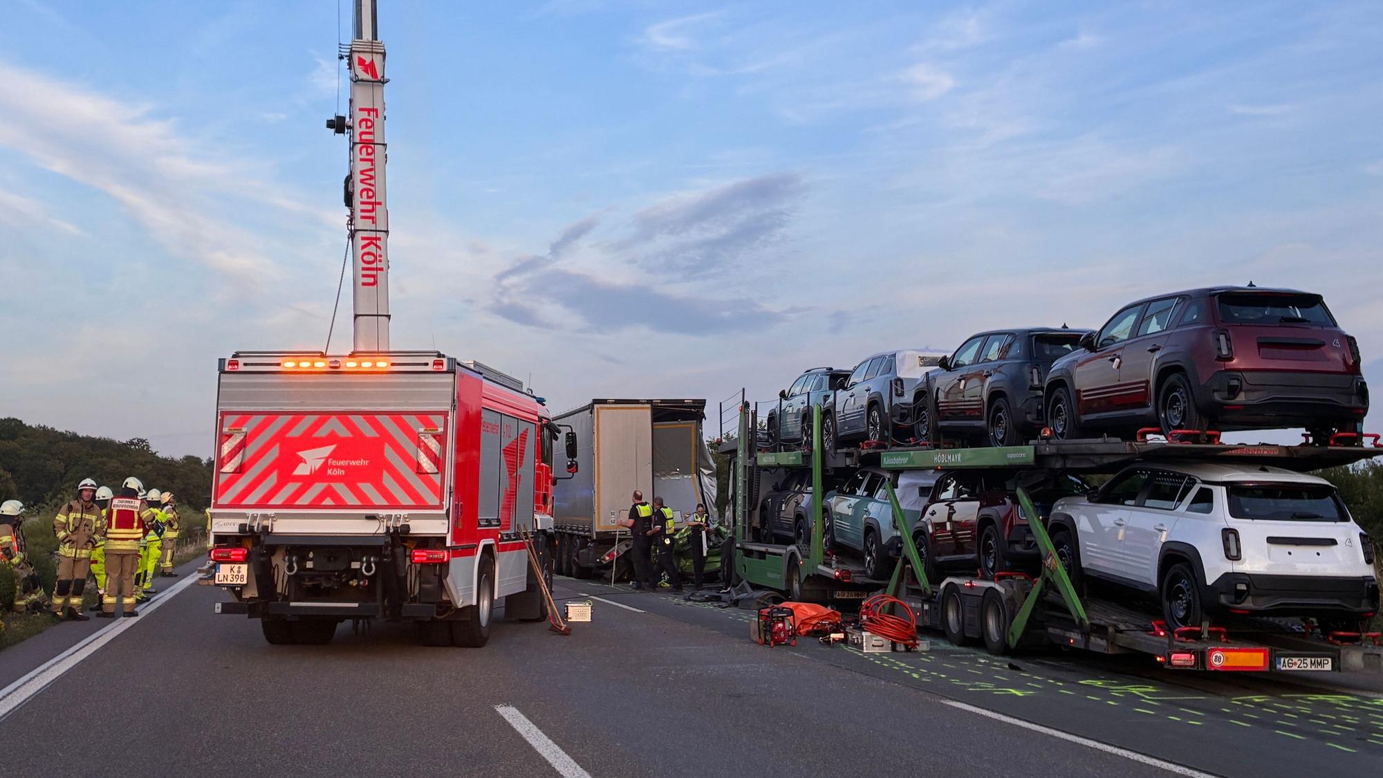 Einsatz auf der A4