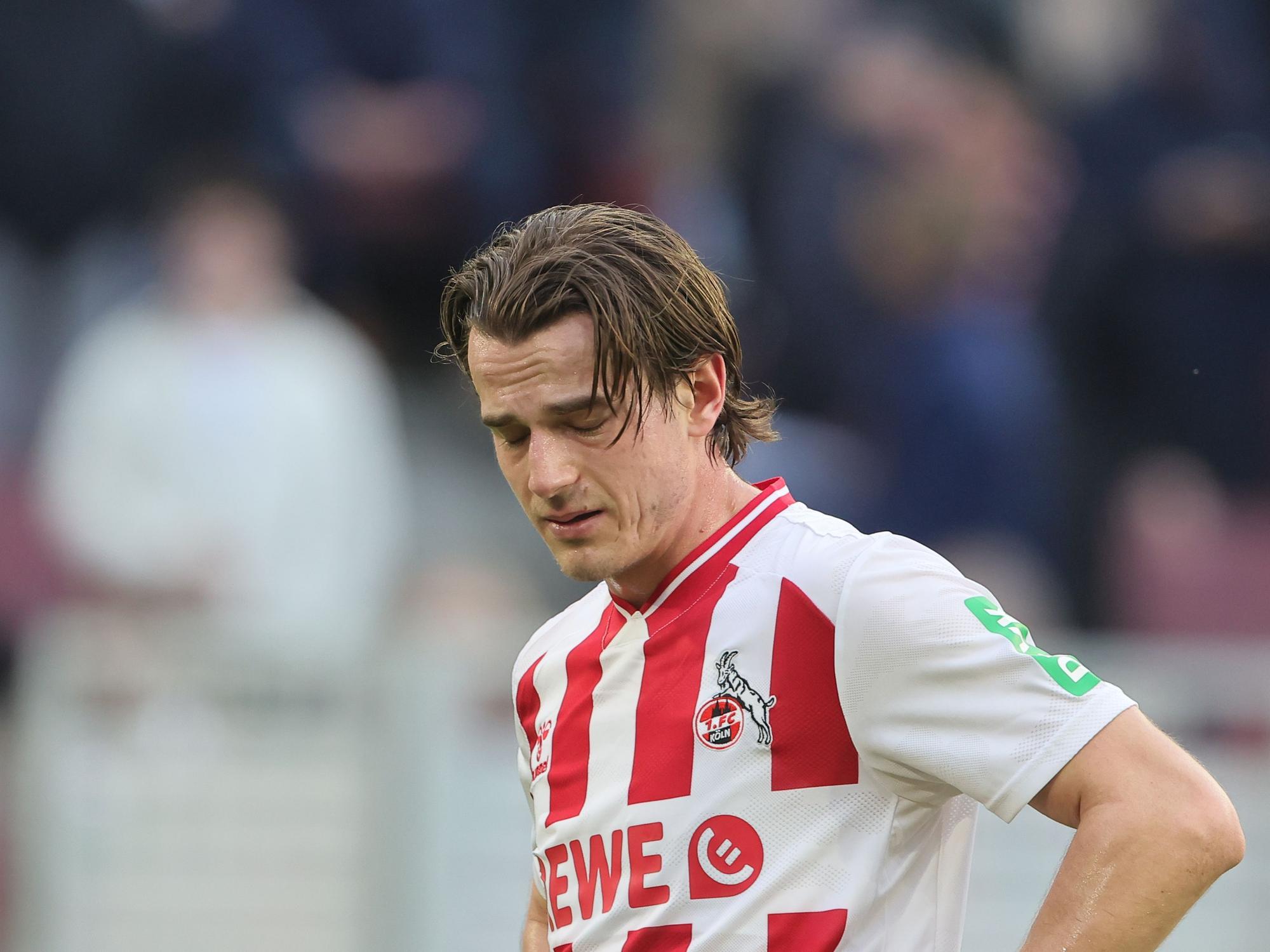 Jakub Kaminski steht für den 1. FC Köln auf dem Feld