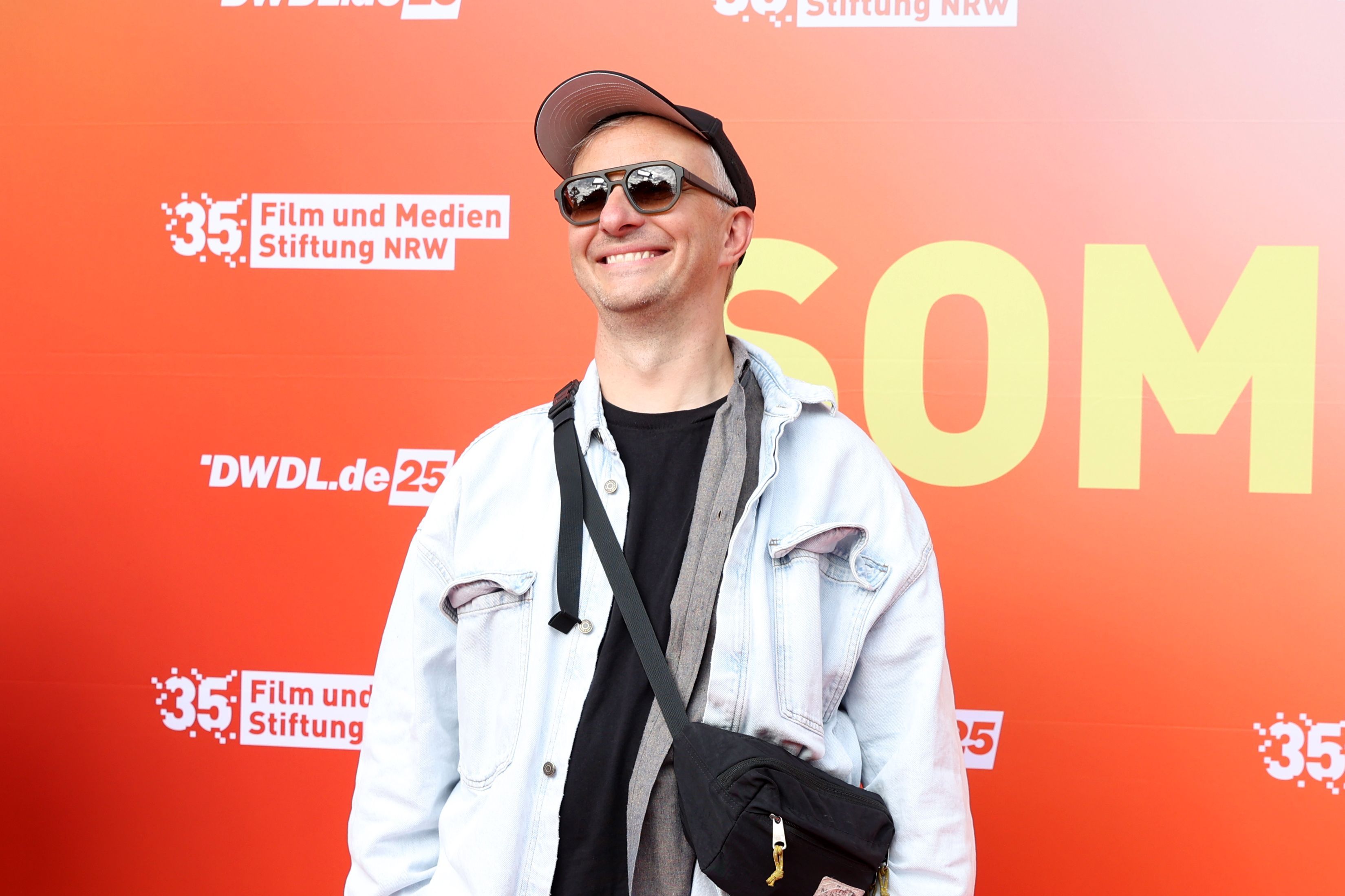 Jan Böhmermann beim Sommerfest der Film- und Medien-Stiftung NRW.