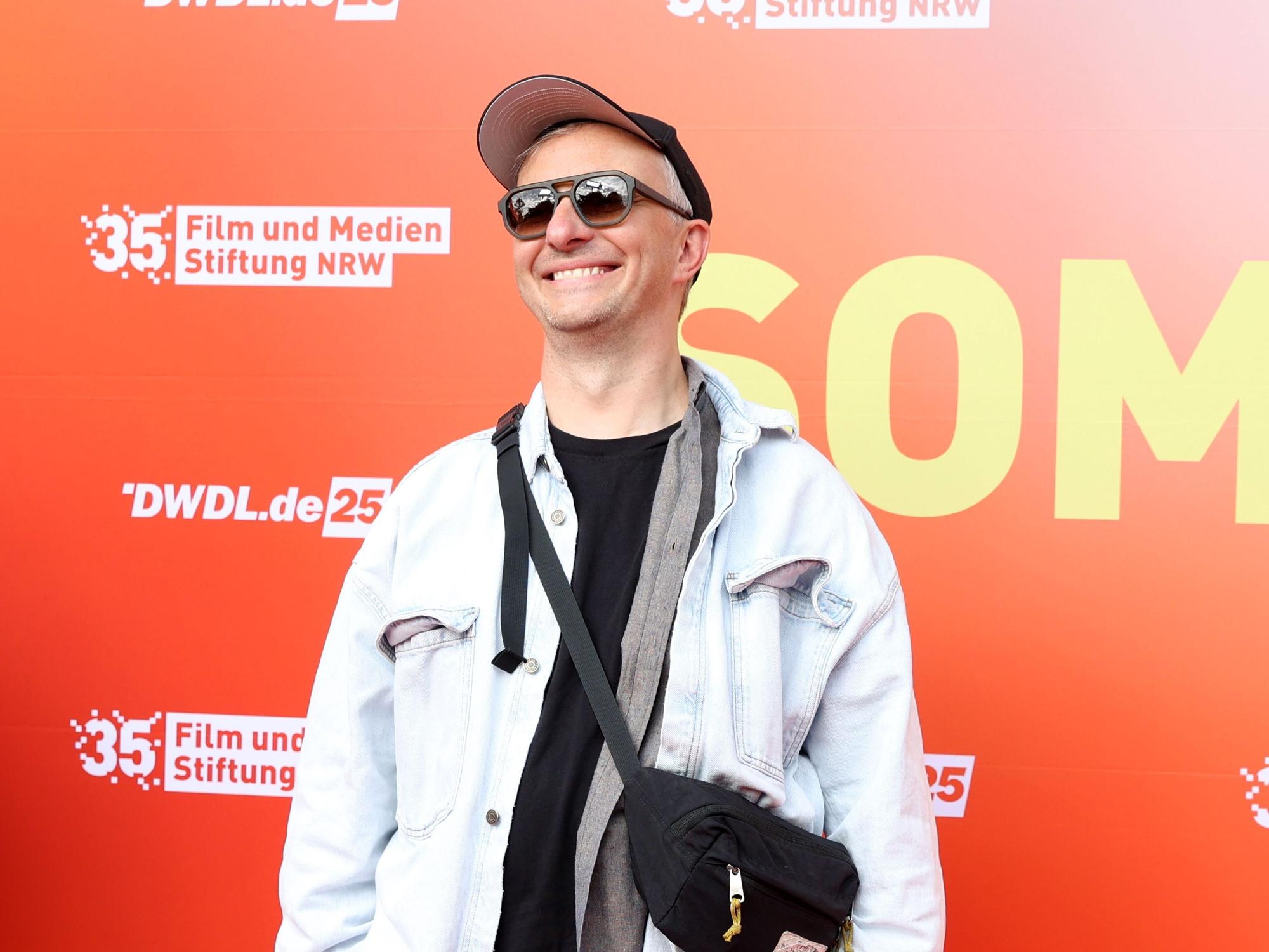 Jan Böhmermann beim Sommerfest der Film- und Medien-Stiftung NRW.