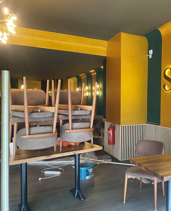 Innenraum Restaurant Svaad