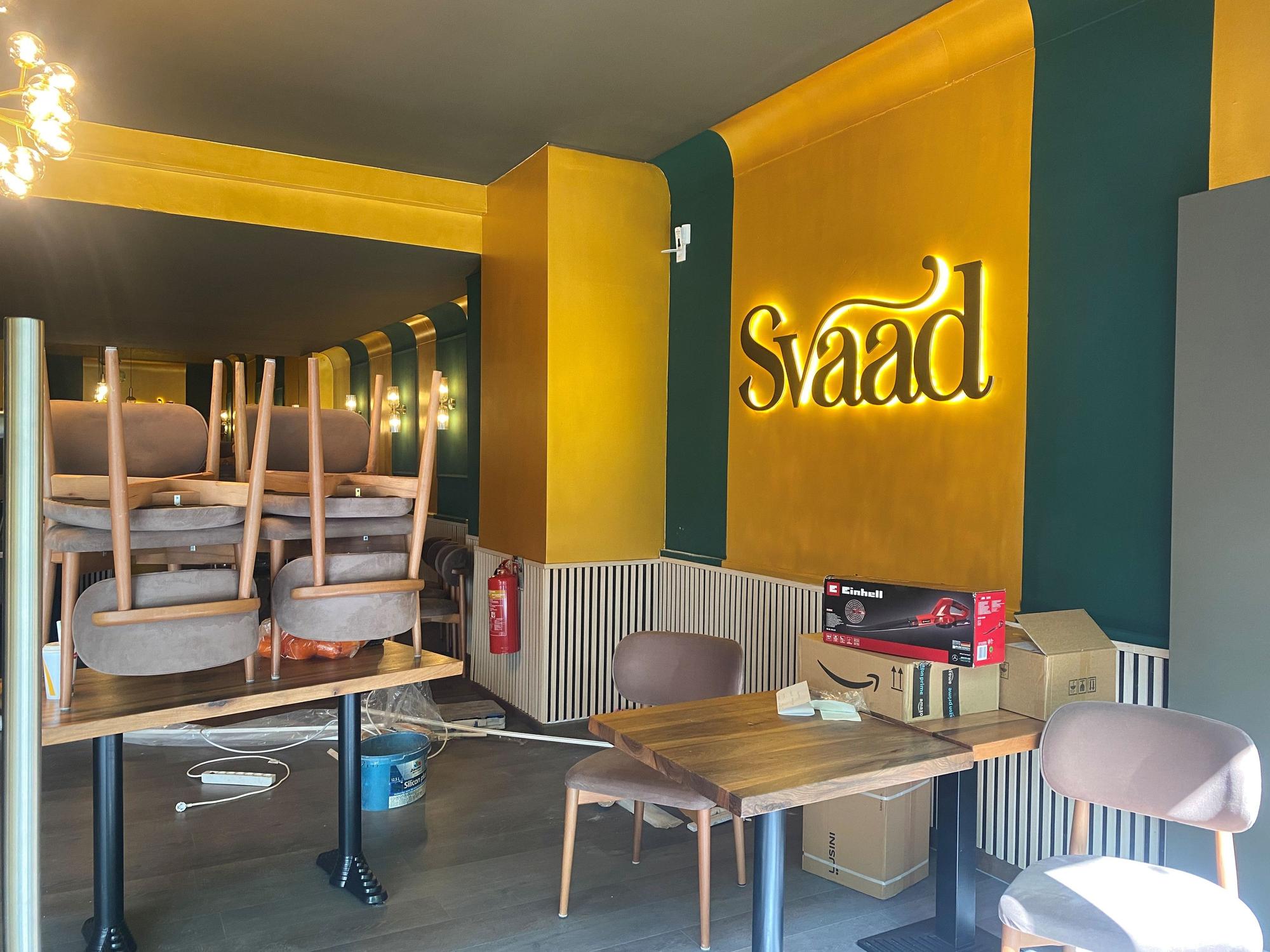 Innenraum Restaurant Svaad