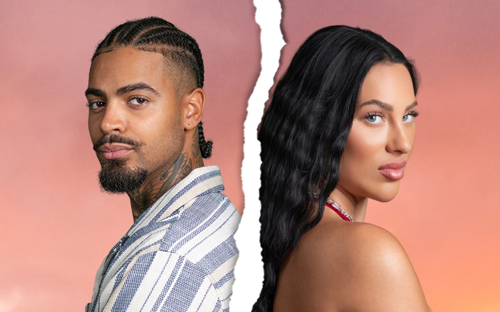 Germain und Jessica sorgen für neuen Wirbel in der „Prominent getrennt“-Villa. (Bild: RTL)