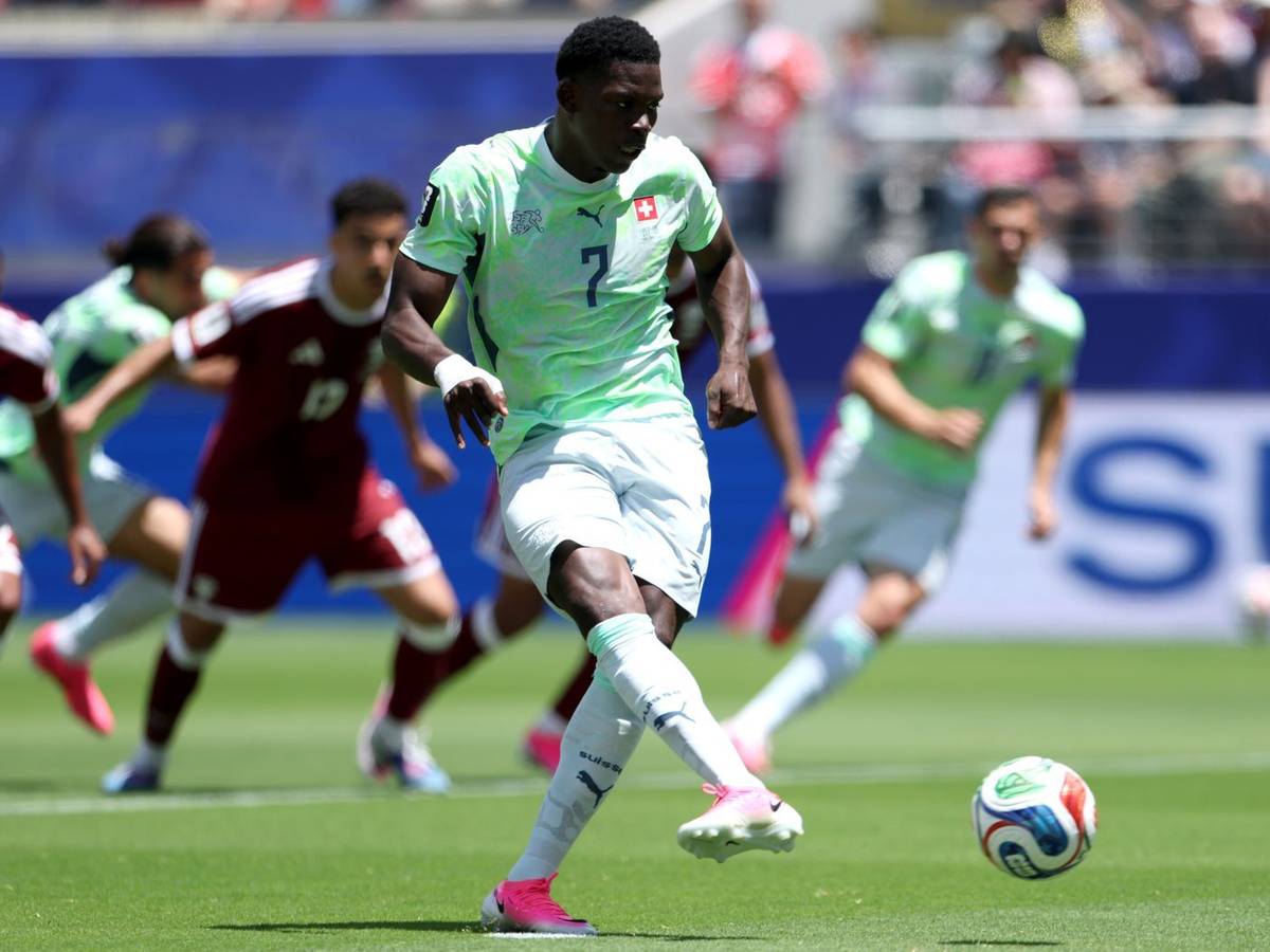 Breel Embolo traf für die Schweiz im ersten Spiel. Nach dem 1:1 gegen Katar sind die Eidgenossen jedoch in Zugzwang geraten. (Bild: 2026 Getty Images/Emilee Chinn)