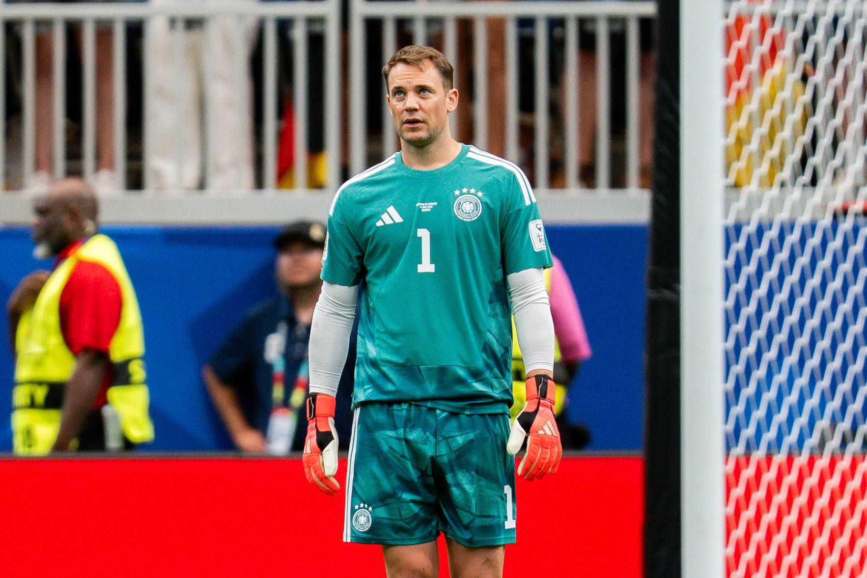 Manuel Neuer steht im deutschen WM-Tor.