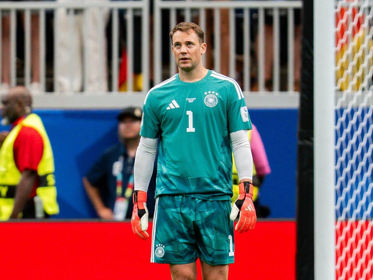 Manuel Neuer steht im deutschen WM-Tor.