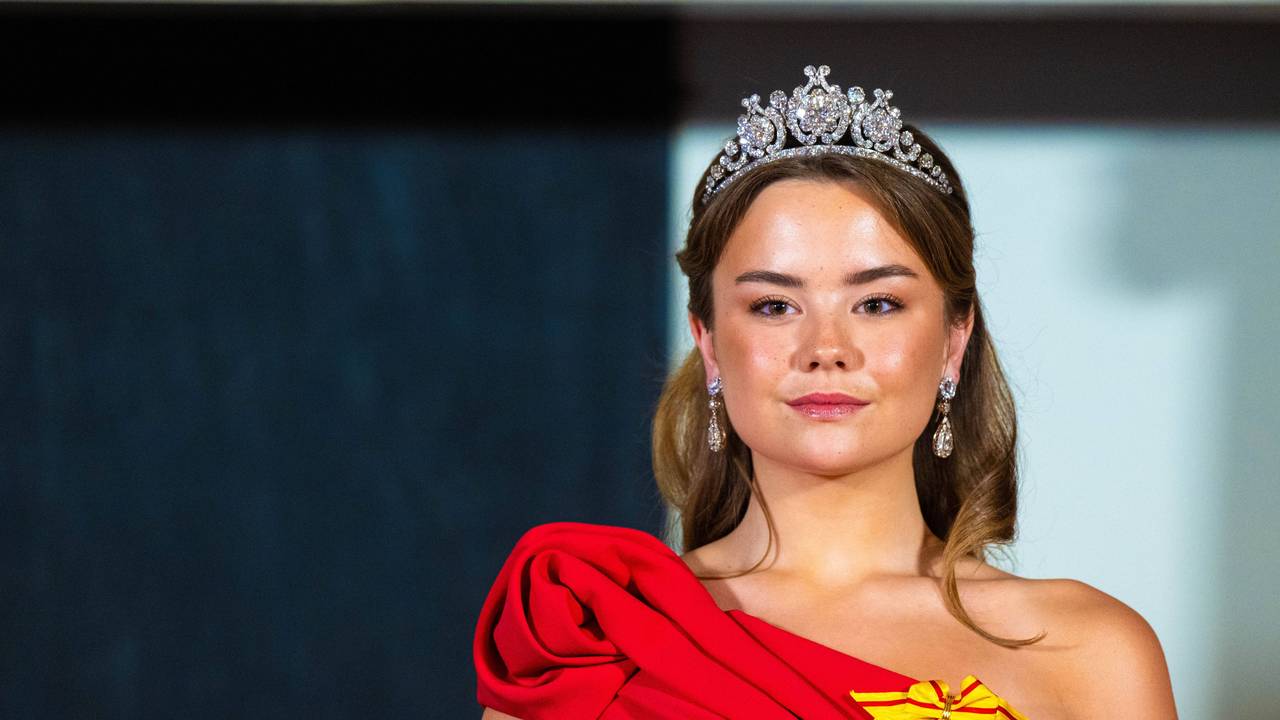 Mit 19 Jahren feierte Prinzessin Ariane der Niederlande beim Staatsbankett für Japan ihr glanzvolles Tiara-Debüt im Palast von Amsterdam.