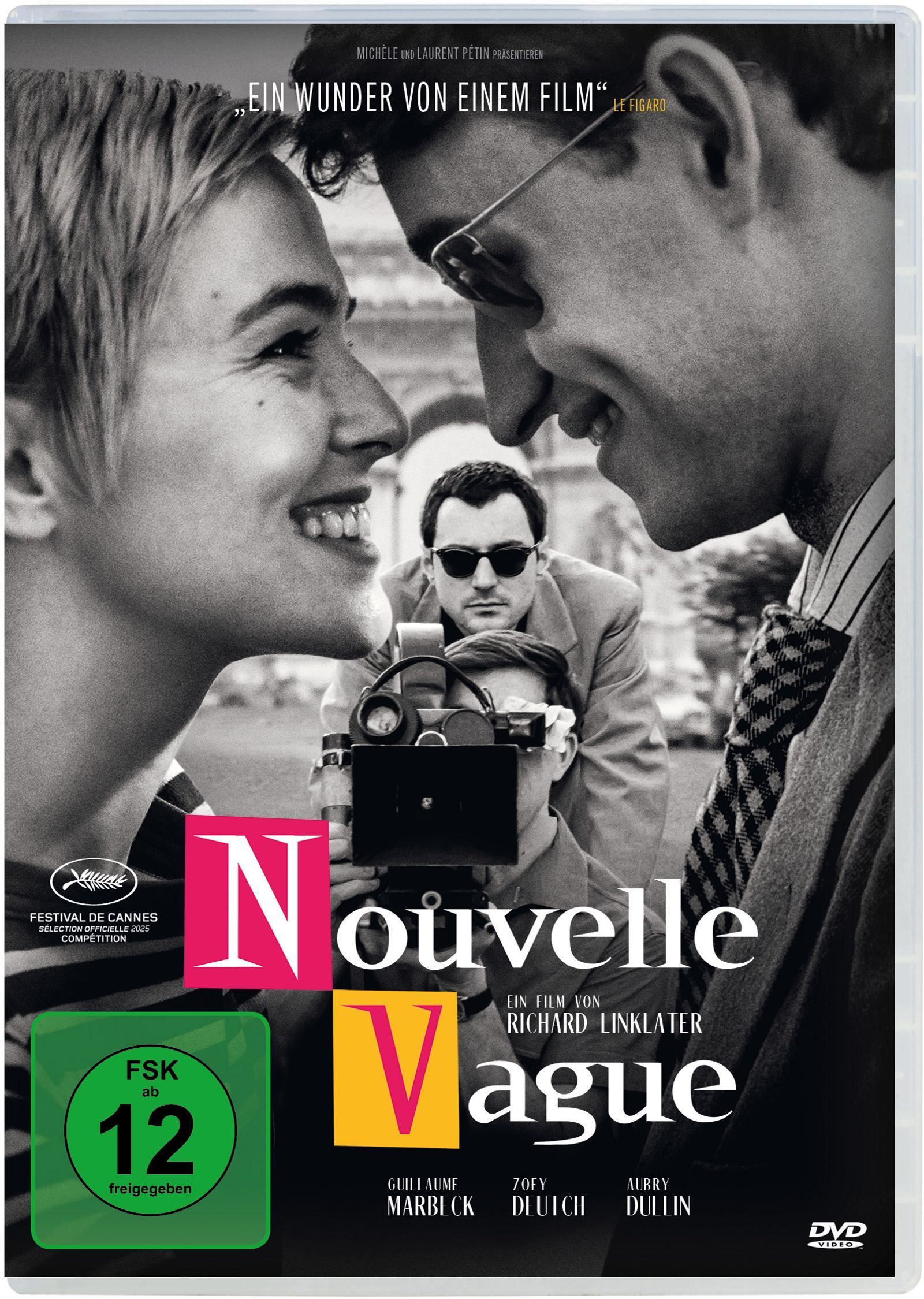 Richard Linklater verneigt sich mit „Nouvelle Vague“ vor der gleichnamigen französischen Filmemacher-Bewegung der 50er- und 60er-Jahre. (Bild: Plaion Pictures)