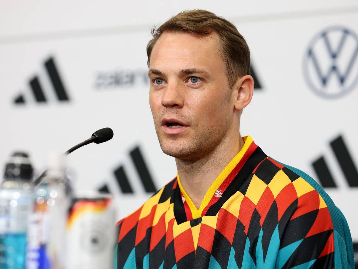 Manuel Neuer würde sich freuen, wenn seine Familie ihn während der WM in den USA besuchen würde. (Bild: 2026 Getty Images/Alexander Hassenstein)