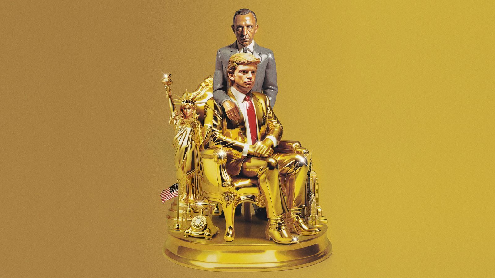 Wie wurde Donald Trump zu dem machthungrigen und skrupellosen Menschen, der er heute zu sein scheint: „The Apprentice - The Trump Story“ sucht nach Antworten in der Vergangenheit und bei Trumps Mentor.  (Bild: ZDF/DCM Film Distribution)