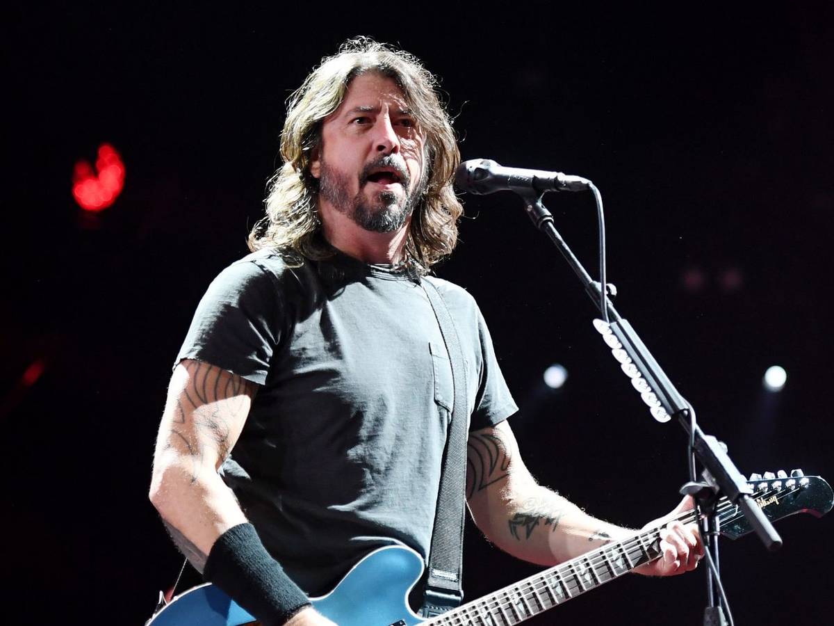 Dave Grohl von den Foo Fighters besuchte im Rahmen des Konzerts in München auch das Hofbräuhaus. (Bild: 2019 Getty Images/Ethan Miller)