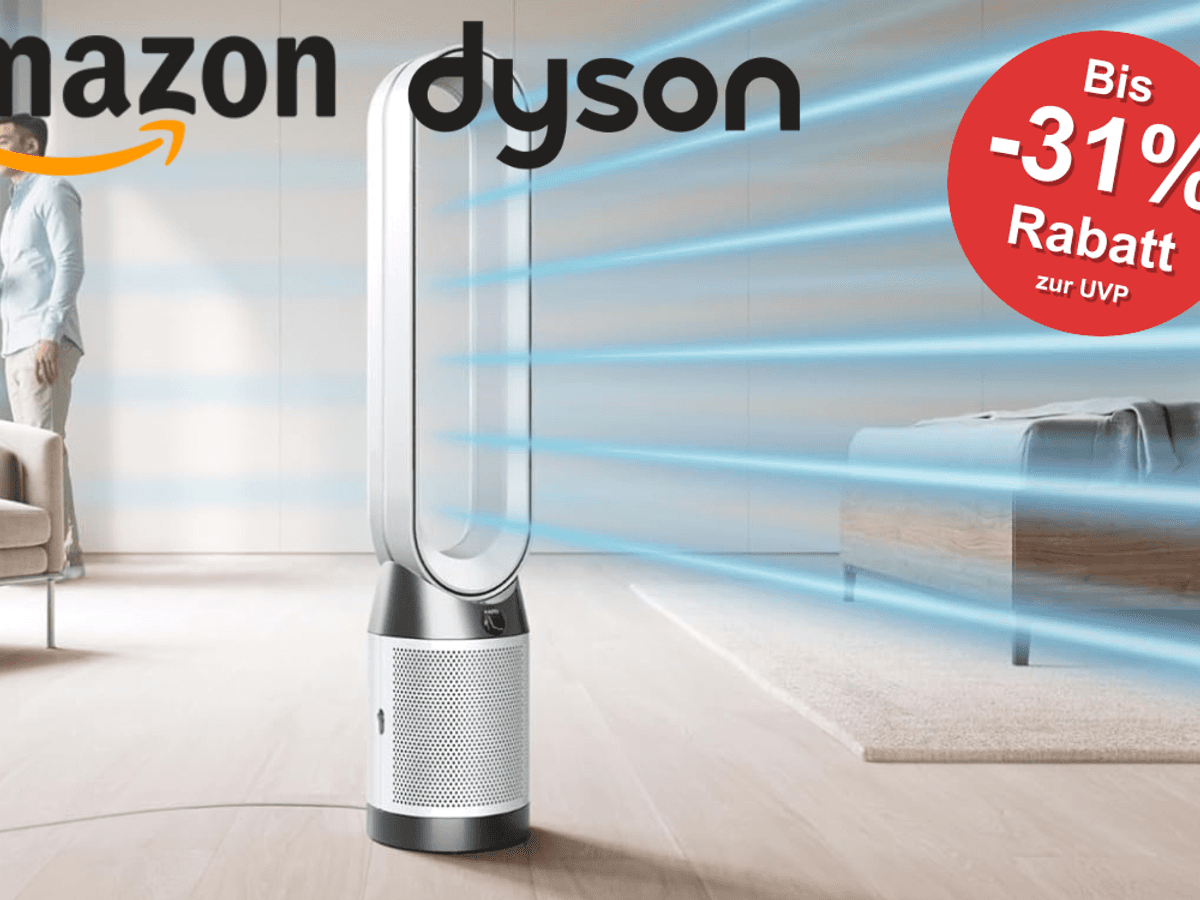 Der Dyson Purifier Cool in einem Wohnzimmer.