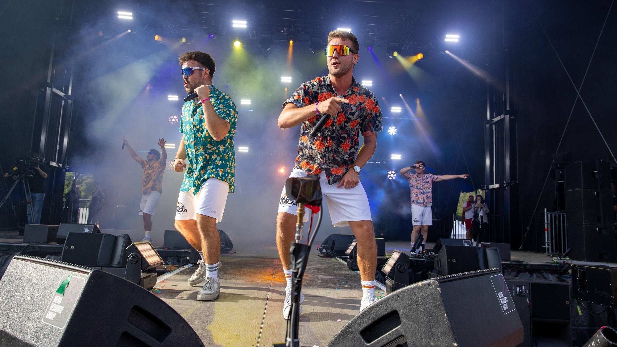 Kölner Party-Band Malle Anja (Archivbild): Ihren Mega-Hit „Der Zug hat keine Bremse“ haben sie für die WM umgedichtet.