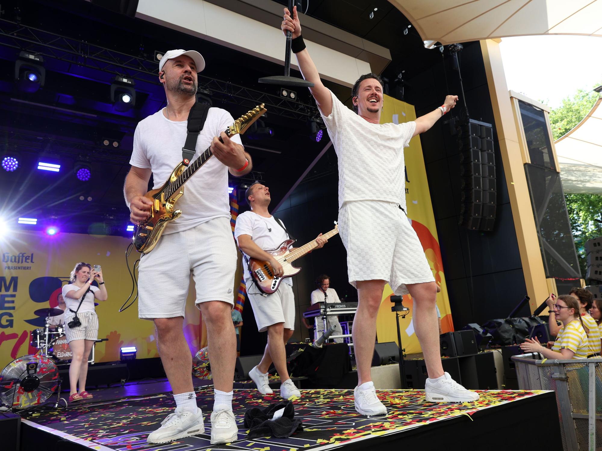 Eldorado bei „Jeck im Sunnesching“ im Tanzbrunnen.