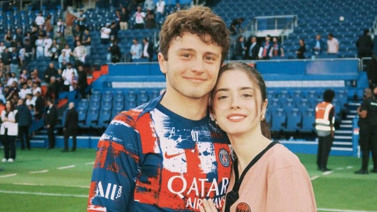 Joao Neves mit seiner Freundin Madalena Aragao.