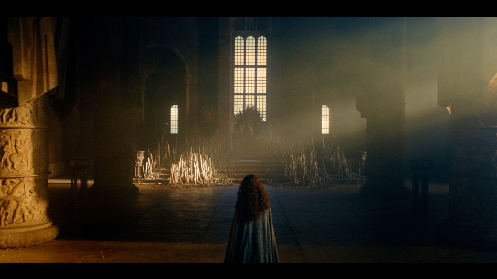 Alicent (Olivia Cooke) muss sich fragen, ob ihre Entscheidungen im Kampf um dem Eisernen Thron den Preis wert sind.  (Bild: HBo MAX)