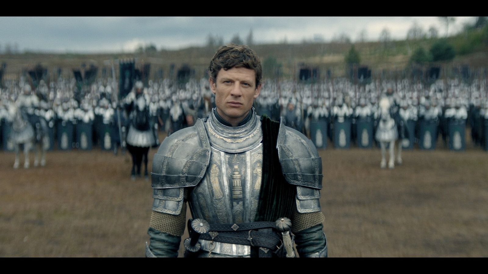 Alicents Bruder Ormund Hightower (James Norton) zieht ins Feld.  (Bild: HBO MAX)