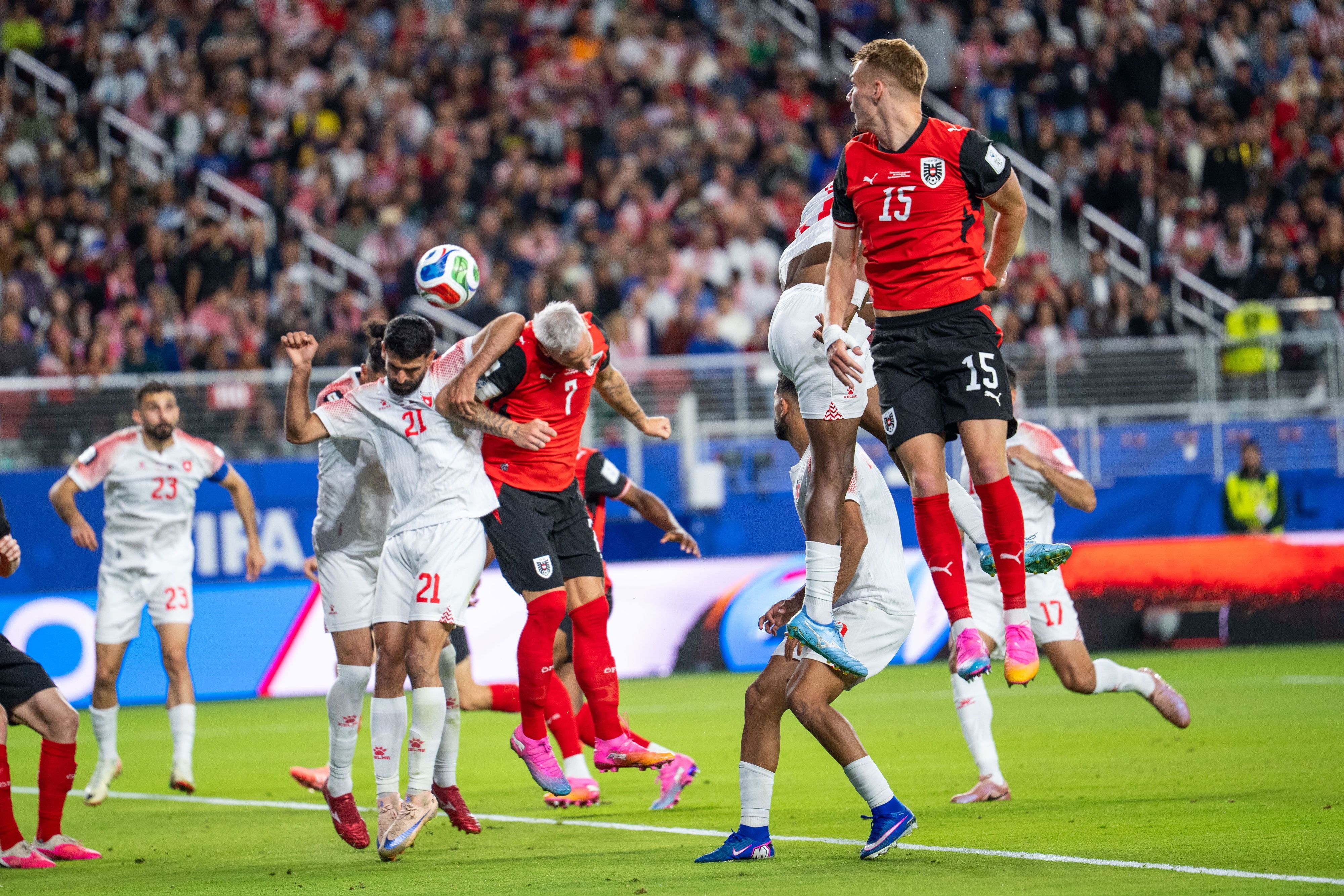 WM 2026: Beim Spiel zwischen Österreich und Jordanien fällt ein Eigentor.