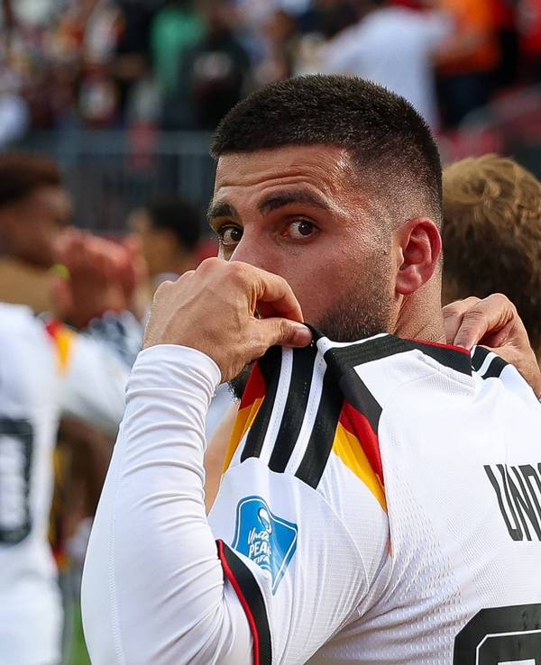 Deniz Undav bejubelt sein 2:1 gegen die Elfenbeinküste bei der WM.