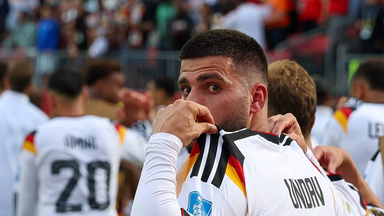 Deniz Undav bejubelt sein 2:1 gegen die Elfenbeinküste bei der WM.
