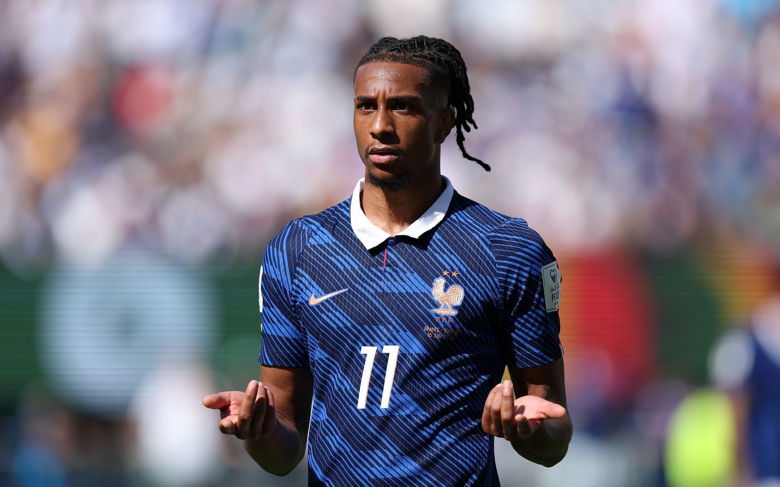 Michael Olise ist mit Frankreich erfolgreich ins WM-Turnier gestartet. An Spieltag 2 geht es gegen Irak. (Bild: 2026 Getty Images/Dan Mullan)