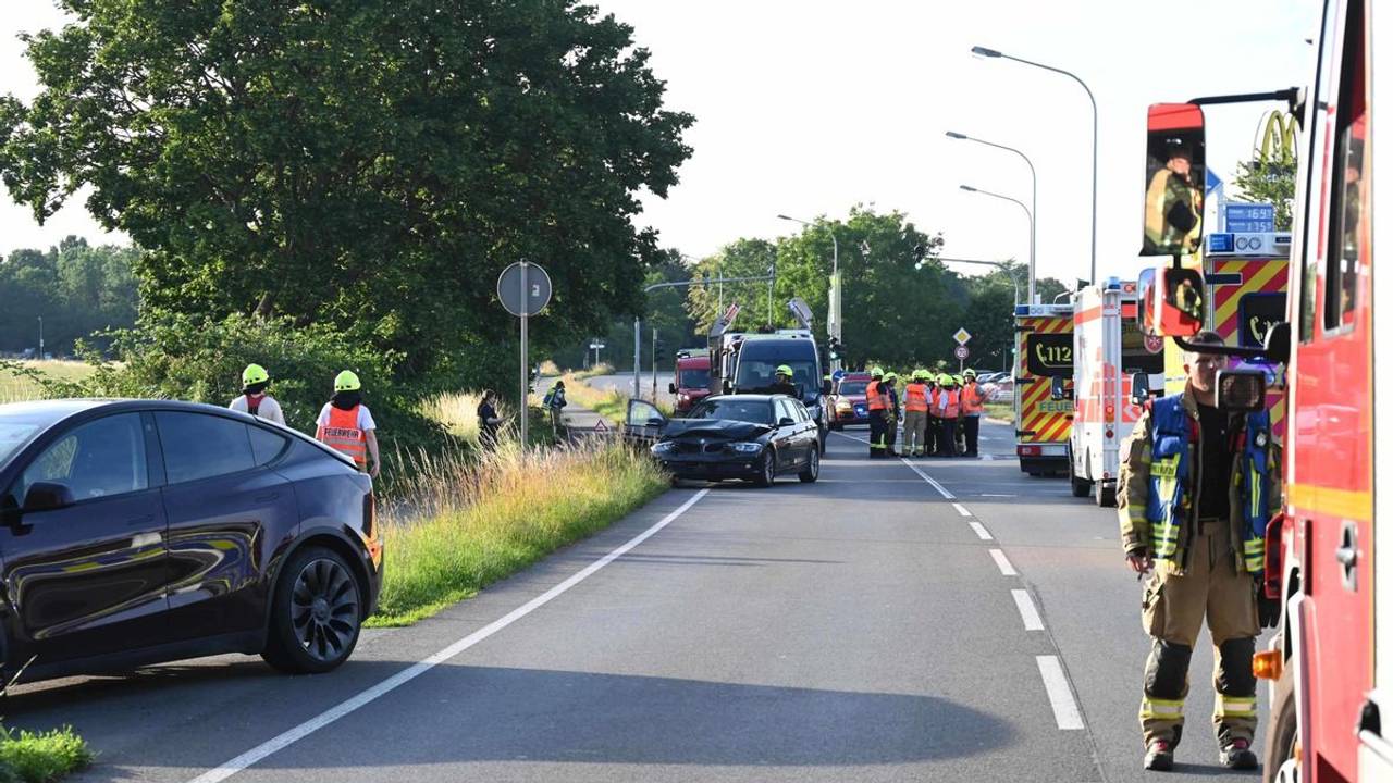Unfall in Pulheim-Brauweiler.