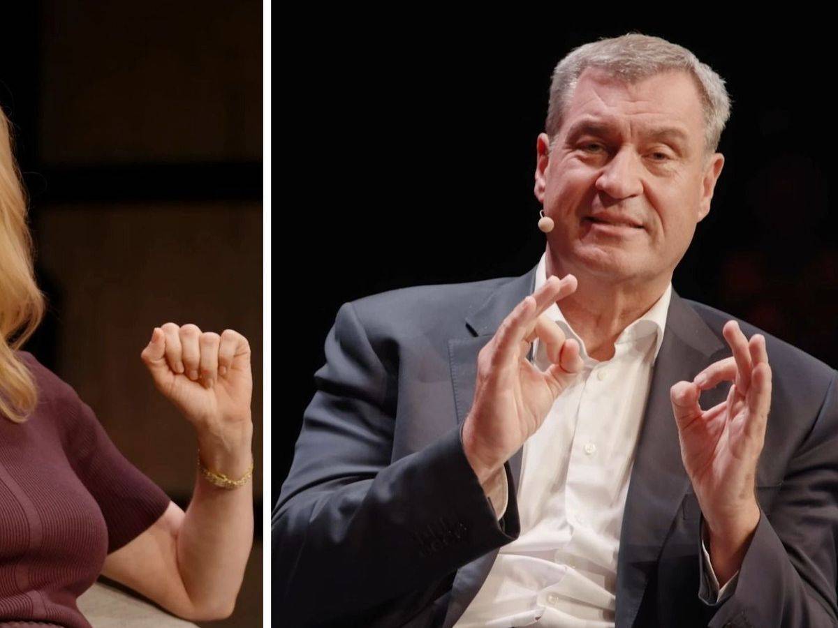 „Ich erwarte von einer Partei wie der ihren, dass Sie sich eine Strategie überlegen, wie Sie die Leute von sich überzeugen“, nahm Melanie Amann Markus Söder und dessen Partei CSU in die Pflicht. (Bild: YouTube / Politik mit Anne Will)