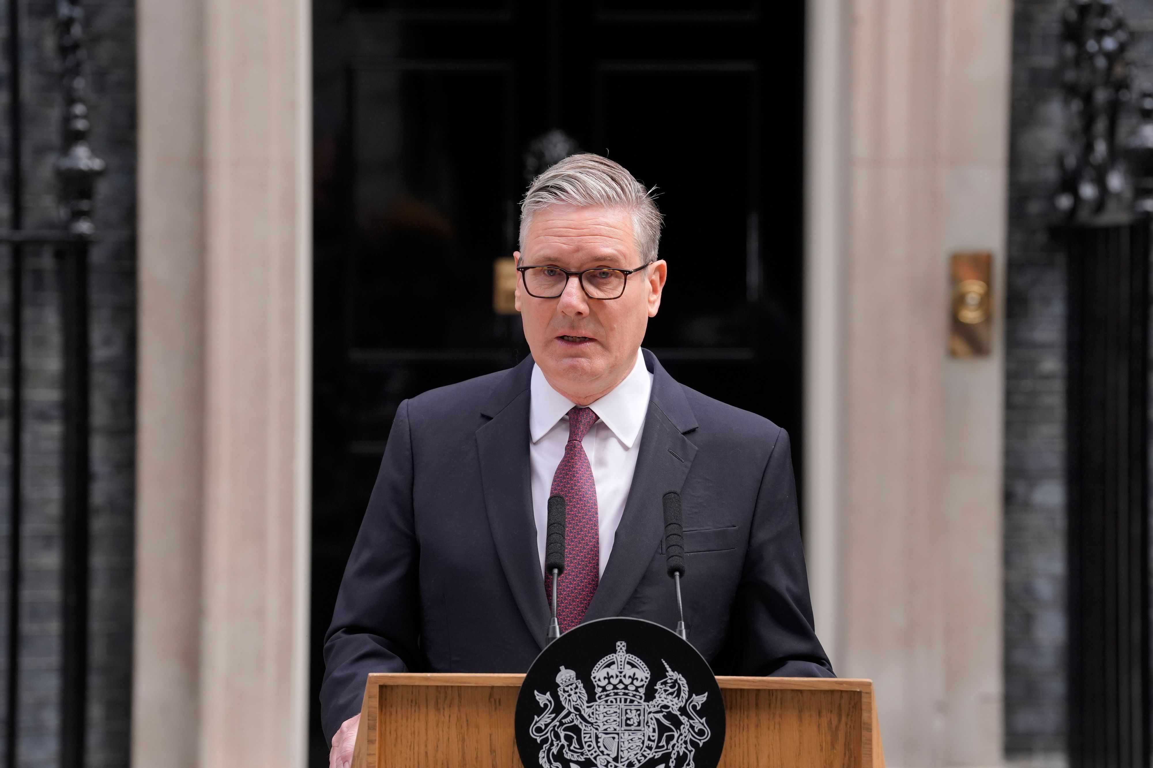 Der britische Premierminister Keir Starmer hat seinen Rücktritt angekündigt.