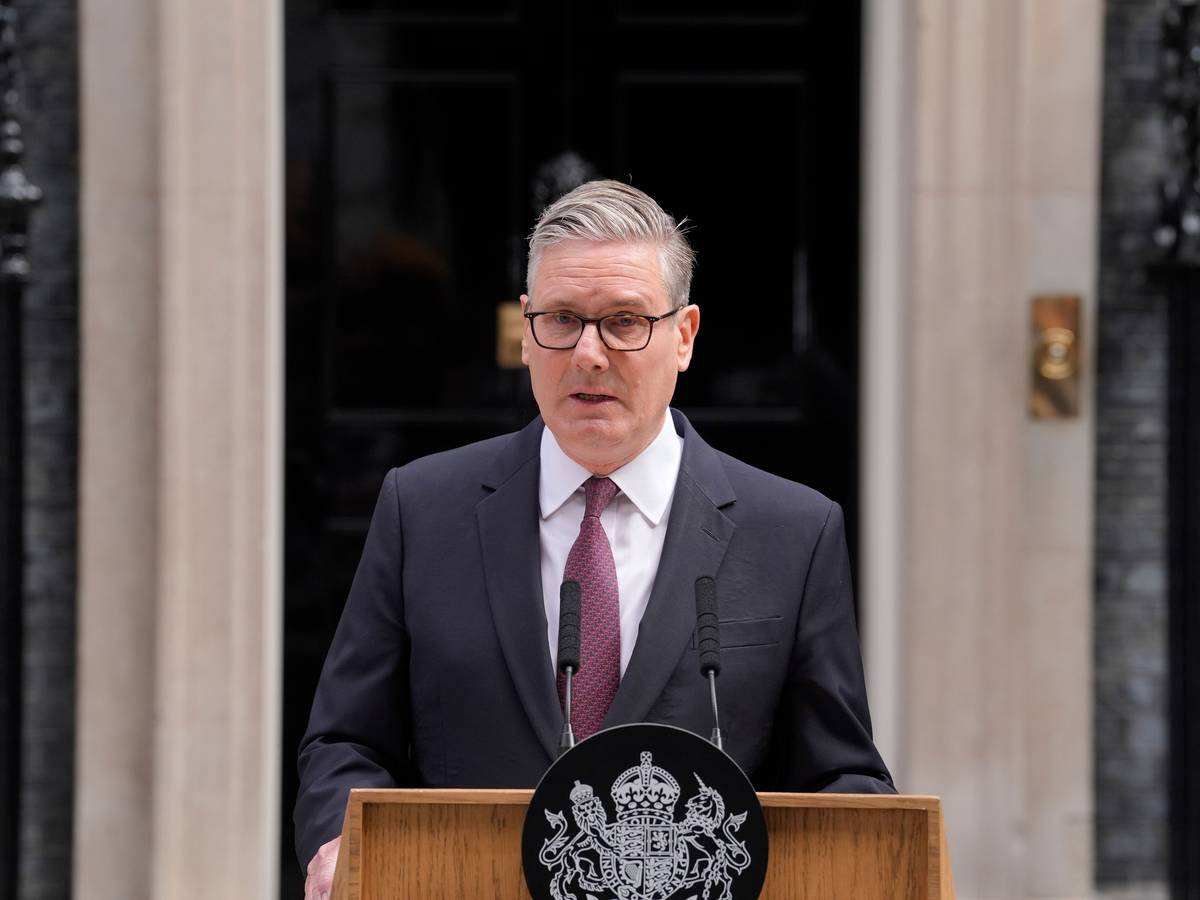 Der britische Premierminister Keir Starmer hat seinen Rücktritt angekündigt.