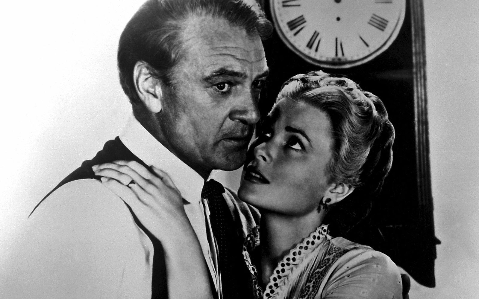 Mit ihrer Nebenrolle in „Zwölf Uhr Mittags“ (1952) gelang Grace Kelly (mit Gary Cooper) der Durchbruch. (Bild: ZDF / United Artists)