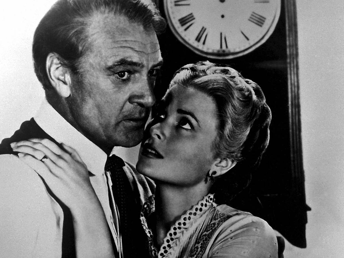 Mit ihrer Nebenrolle in „Zwölf Uhr Mittags“ (1952) gelang Grace Kelly (mit Gary Cooper) der Durchbruch. (Bild: ZDF / United Artists)