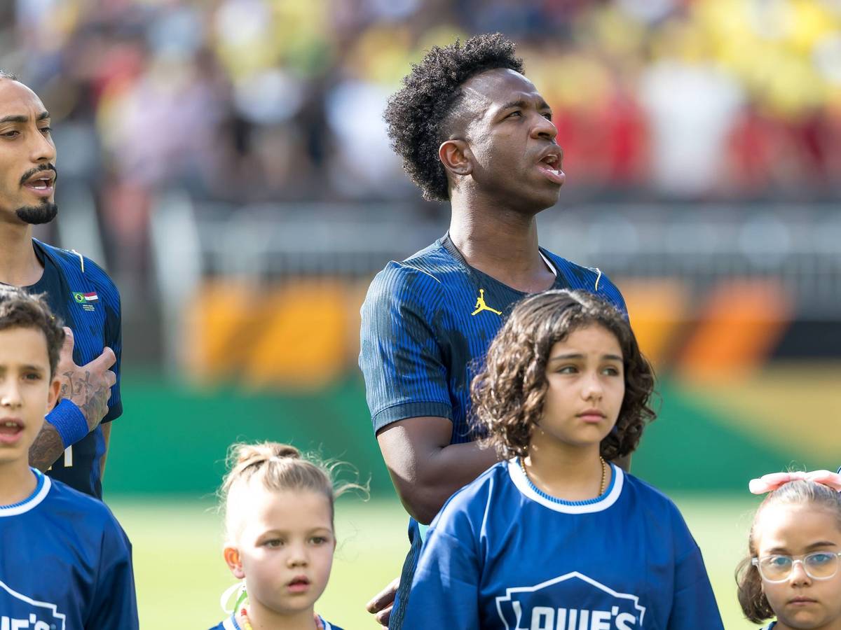 Raphinha und Vini Jr.