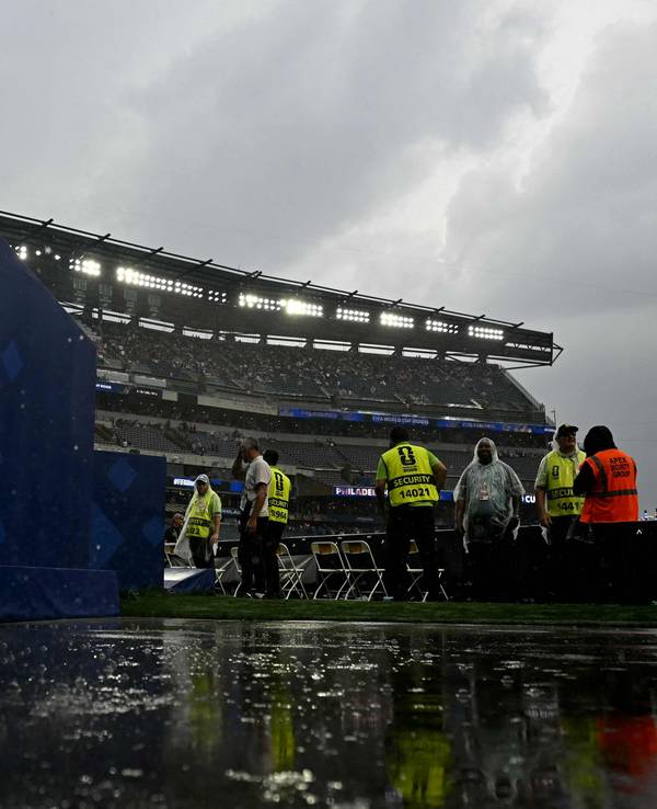 Blick ins WM-Stadium in Philadelphia.