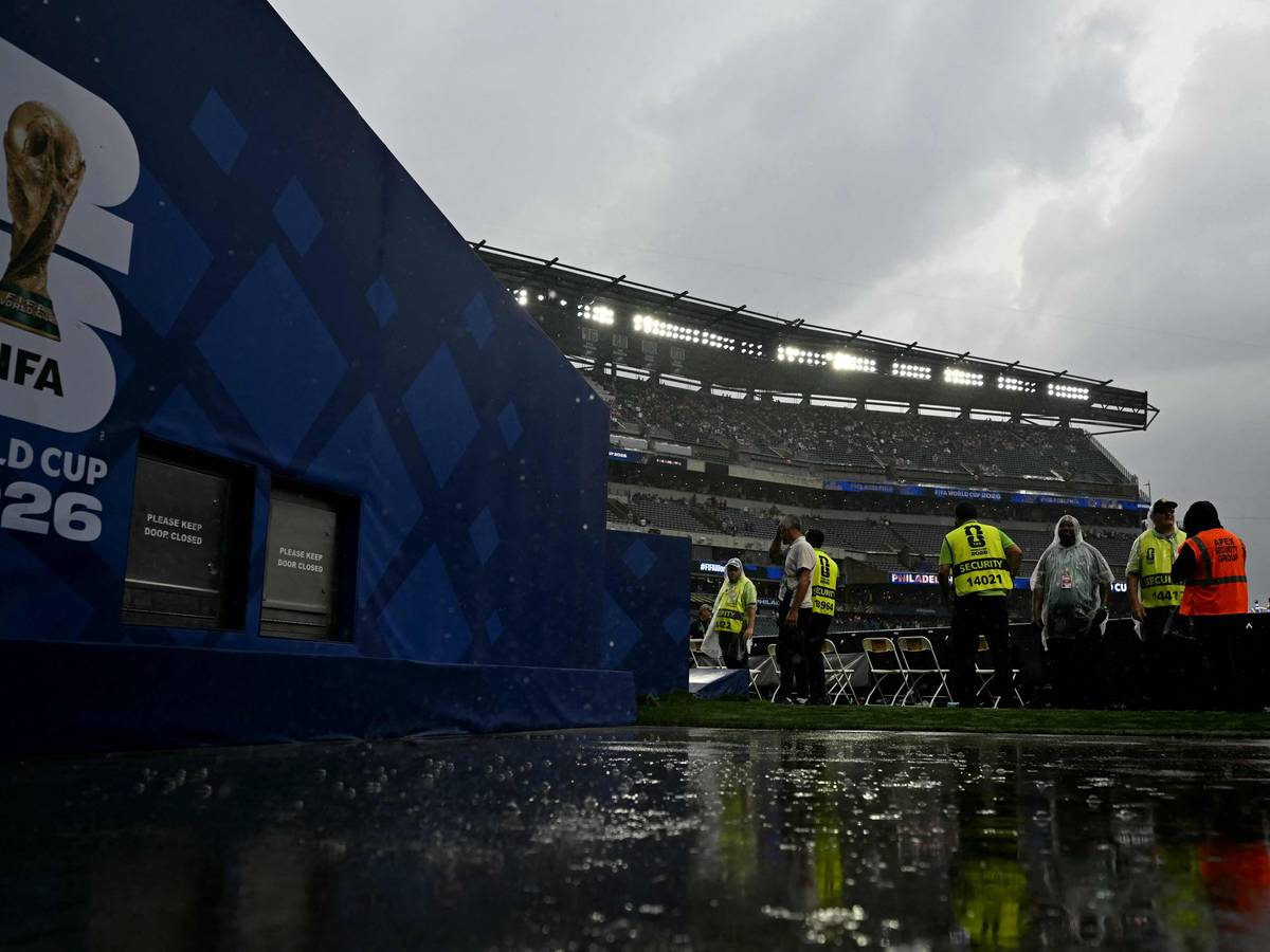 Blick ins WM-Stadium in Philadelphia.