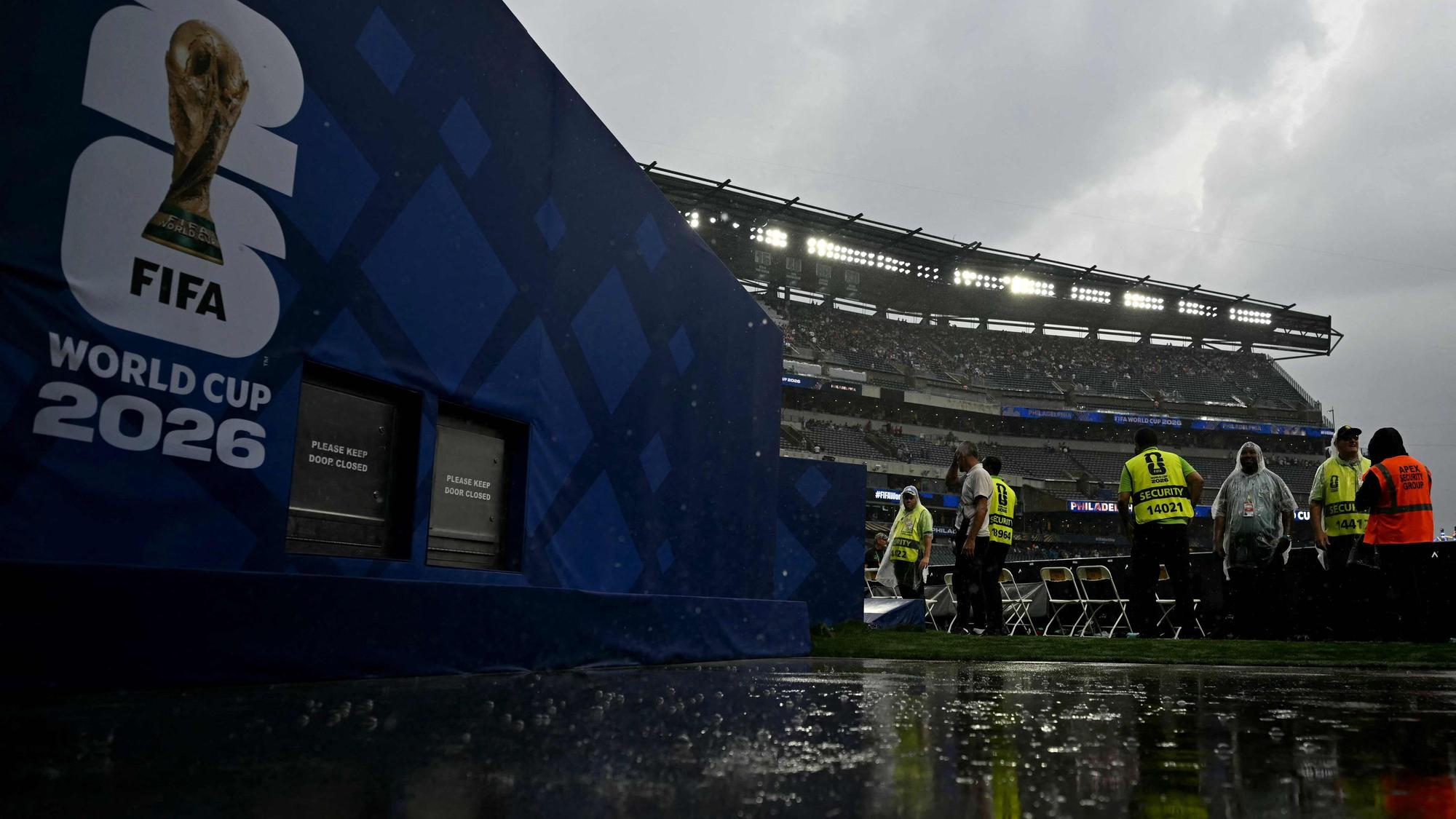 Blick ins WM-Stadium in Philadelphia.