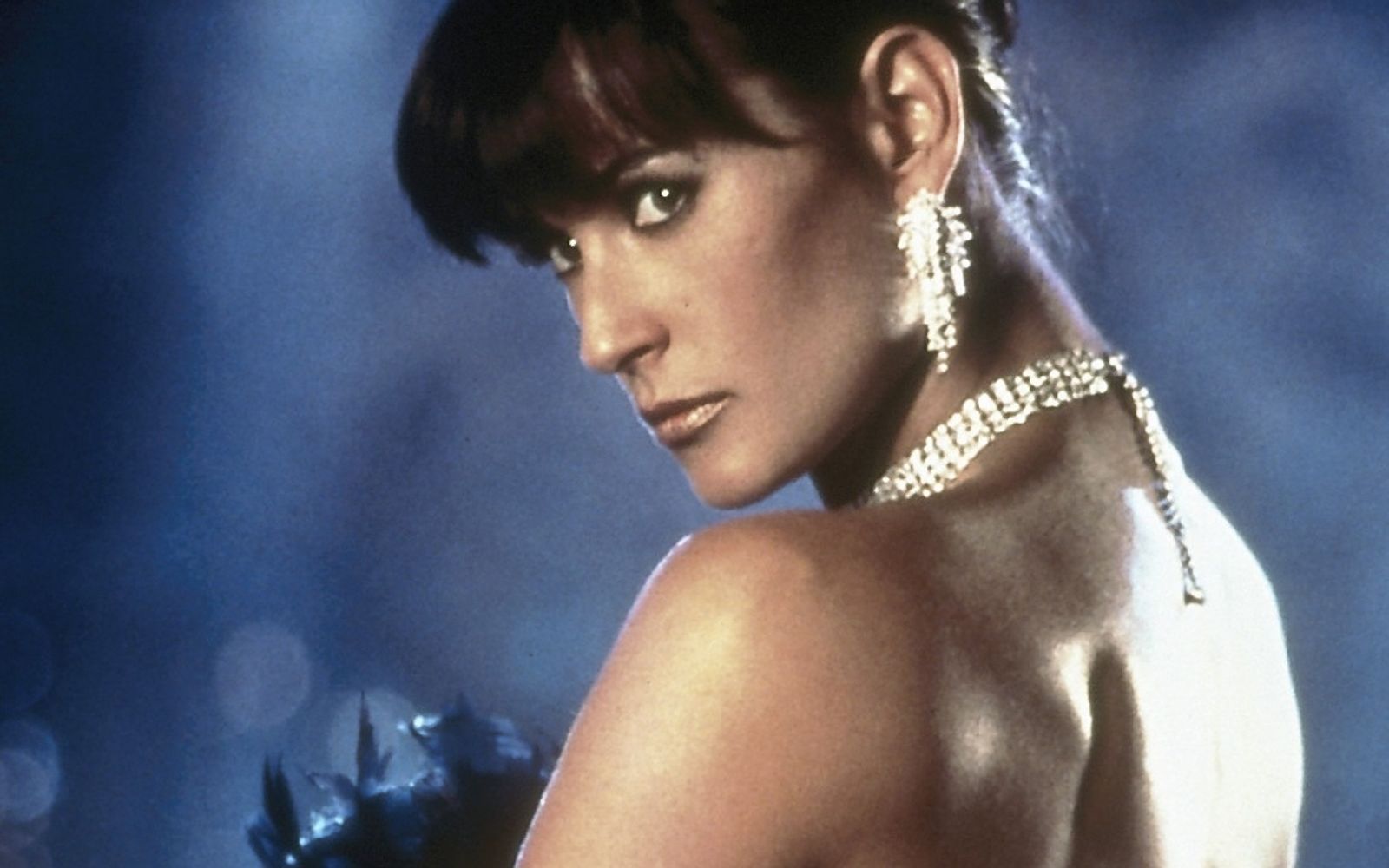 Als Striptease-Tänzerin, die sich verdient das nötige Geld für einen Sorgerechtsprozess verdient, machte Demi Moore vor 30 Jahren Furore. (Bild: Tele 5)