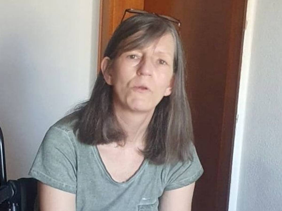 Rollstuhlfahrerin Janette Bongart soll aus ihrer Wohnung geklagt werden.