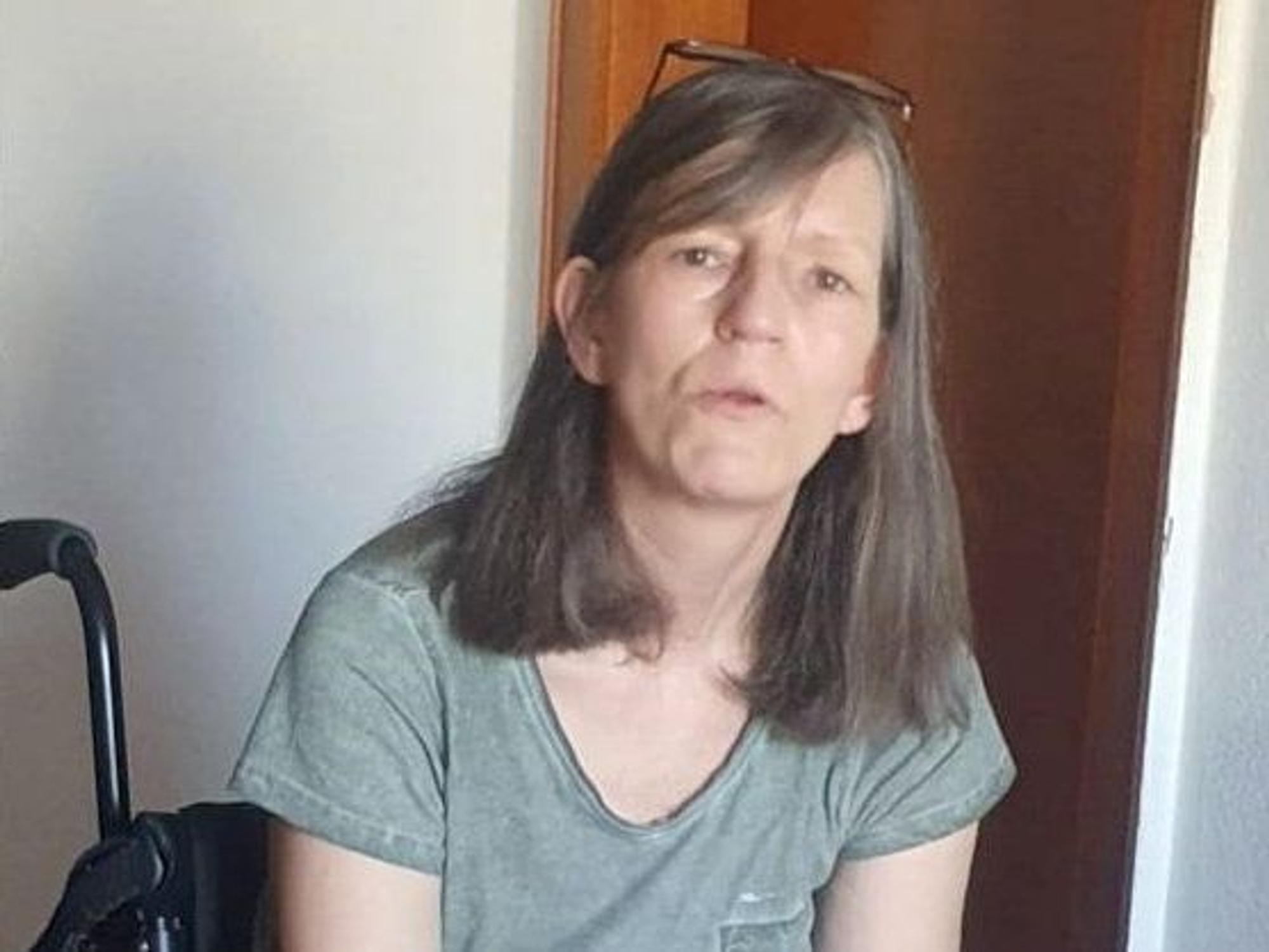 Rollstuhlfahrerin Janette Bongart soll aus ihrer Wohnung geklagt werden.