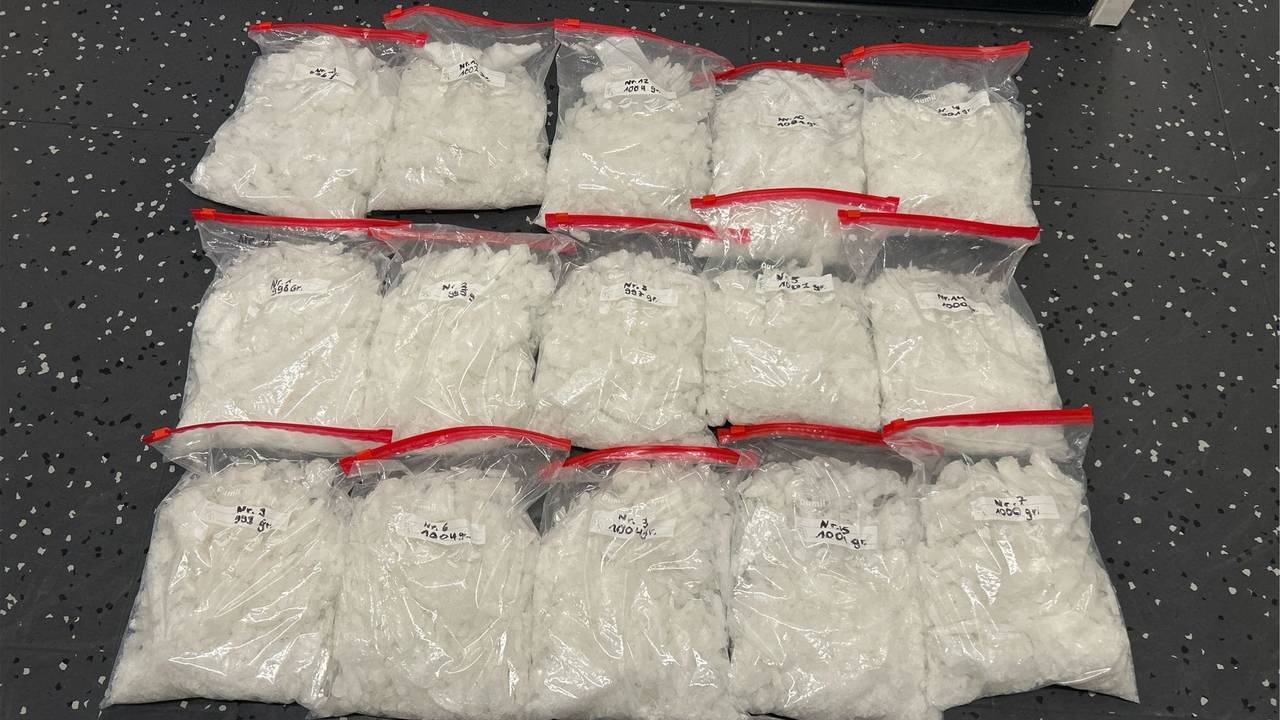 Polizei entdeckt Crystal Meth bei Fahrzeugkontrolle
