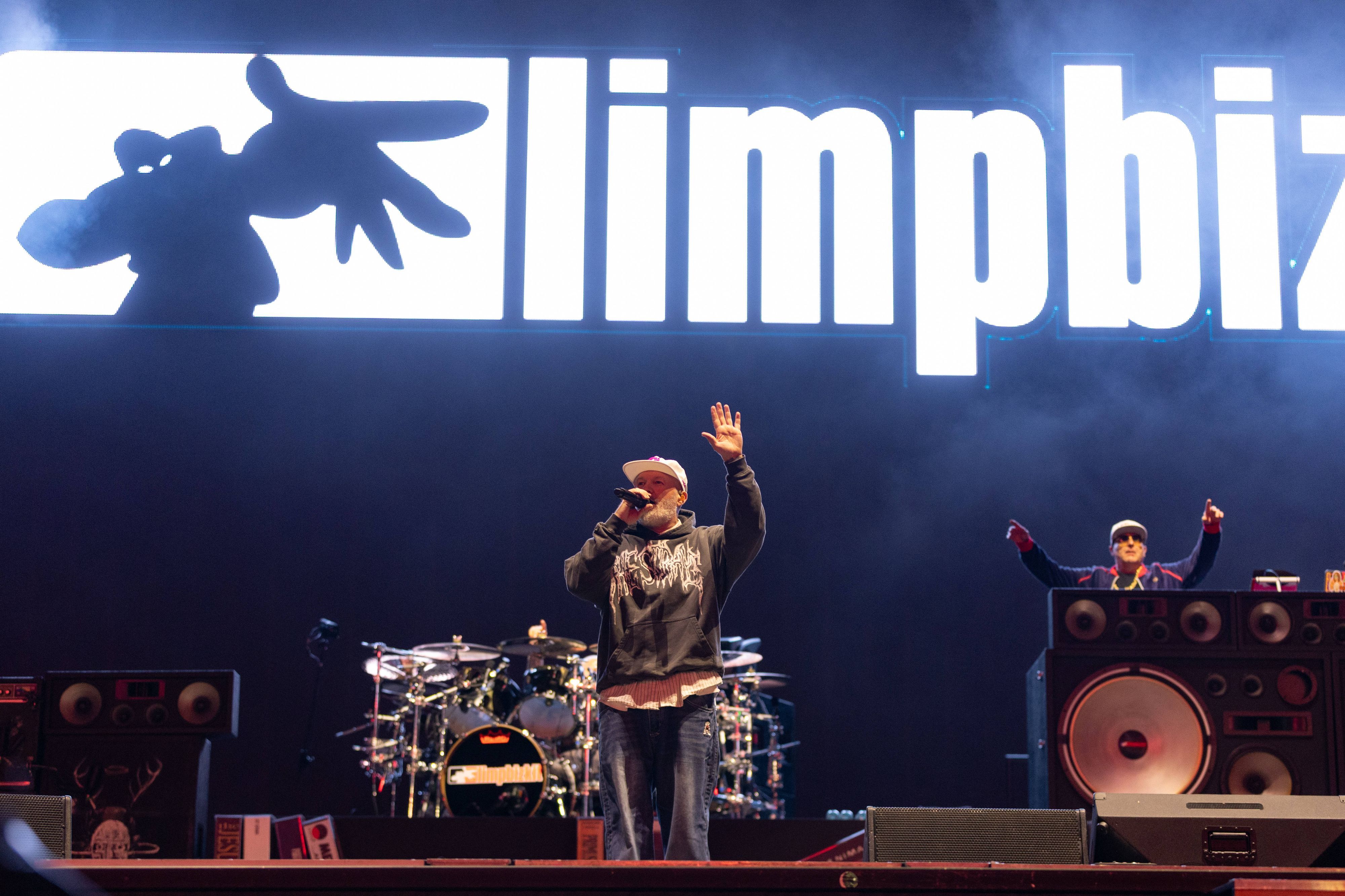Rock am Ring 2026: Fred Durst von Limp Bizkit auf der Bühne