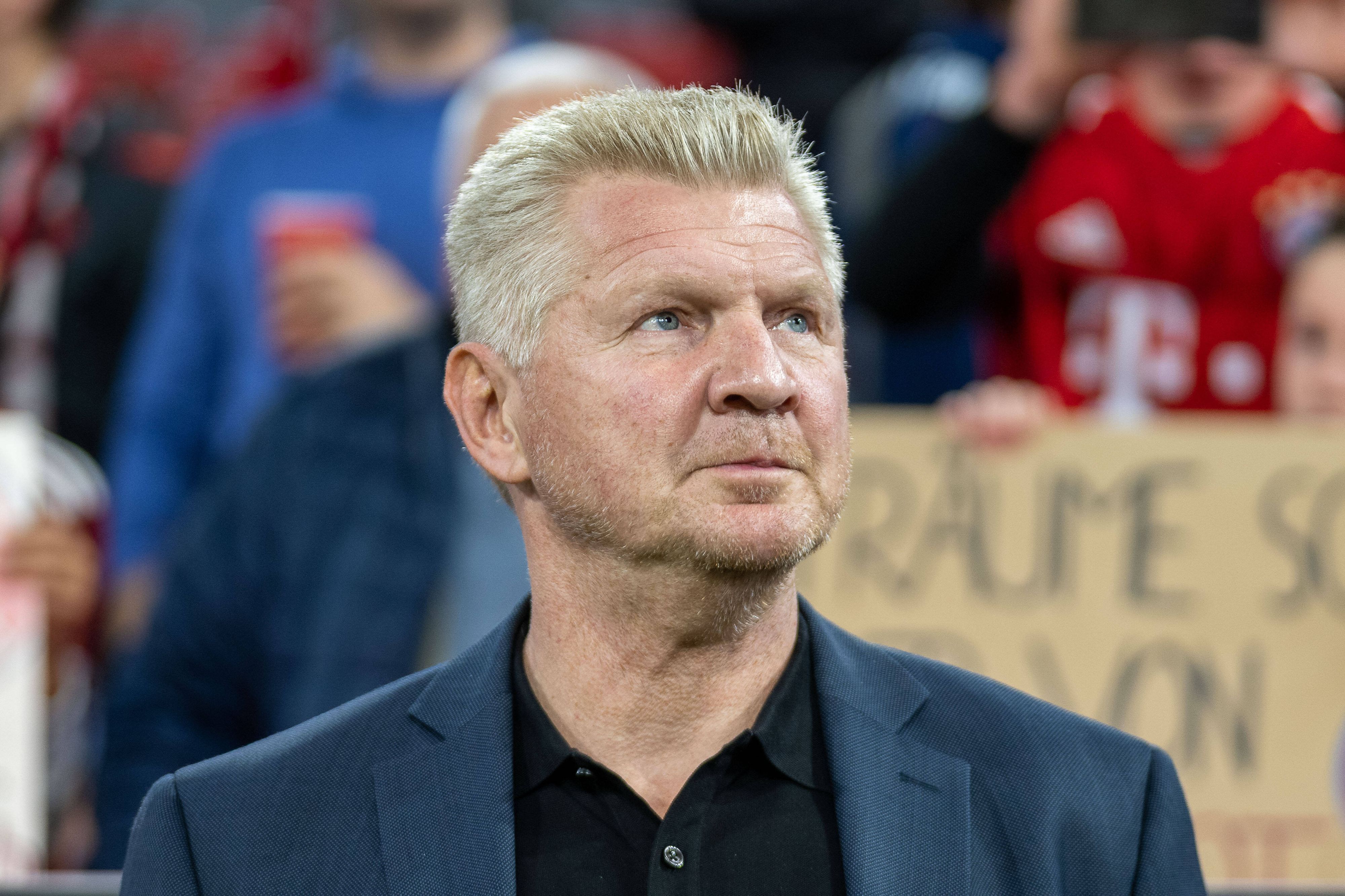 Stefan Effenberg als Gast bei einem Bayern-Spiel.