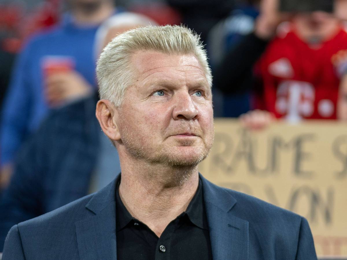 Stefan Effenberg als Gast bei einem Bayern-Spiel.
