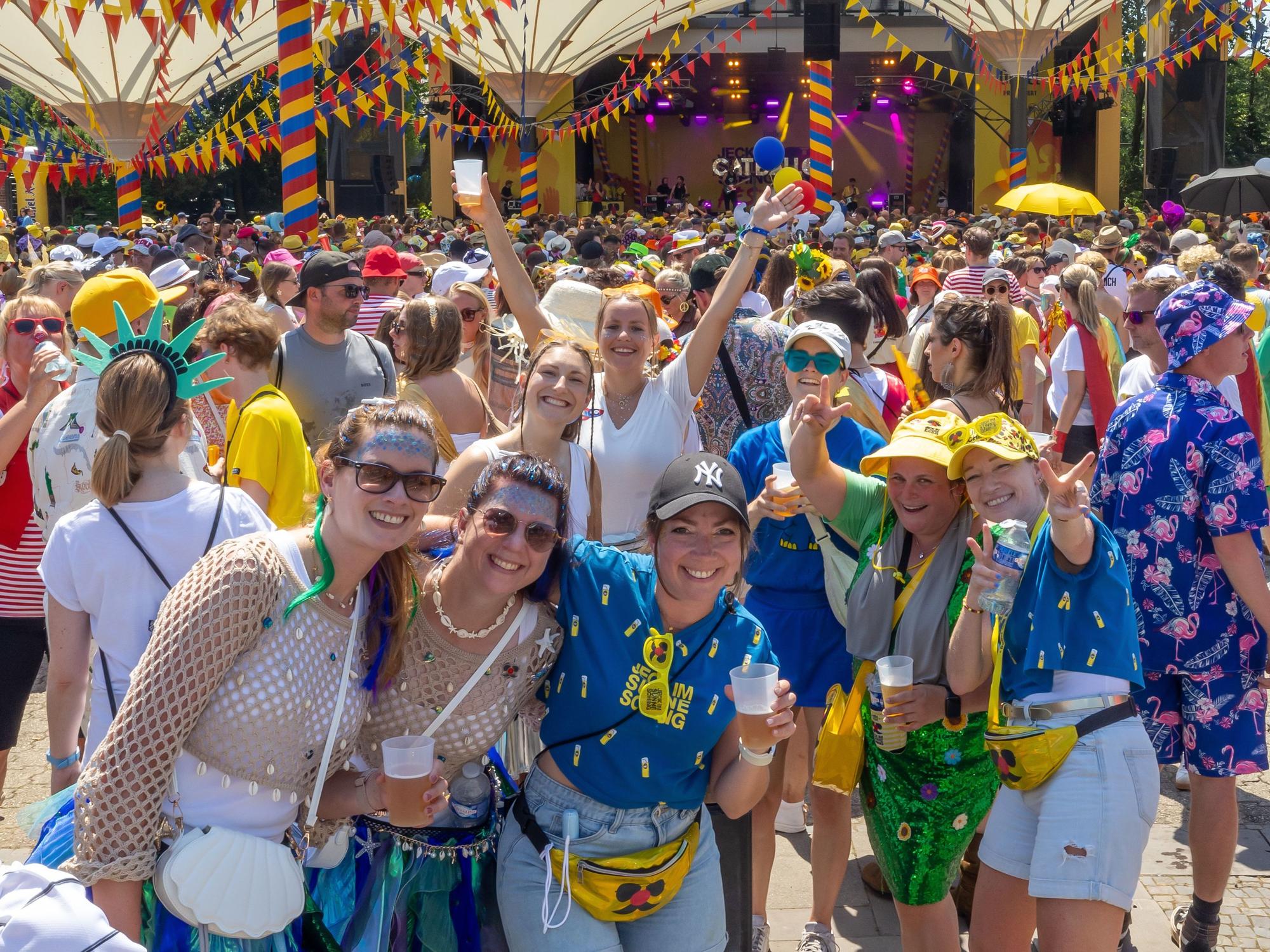 Sommerfestival „Jeck im Sunnesching“ im Tanzbrunnen.