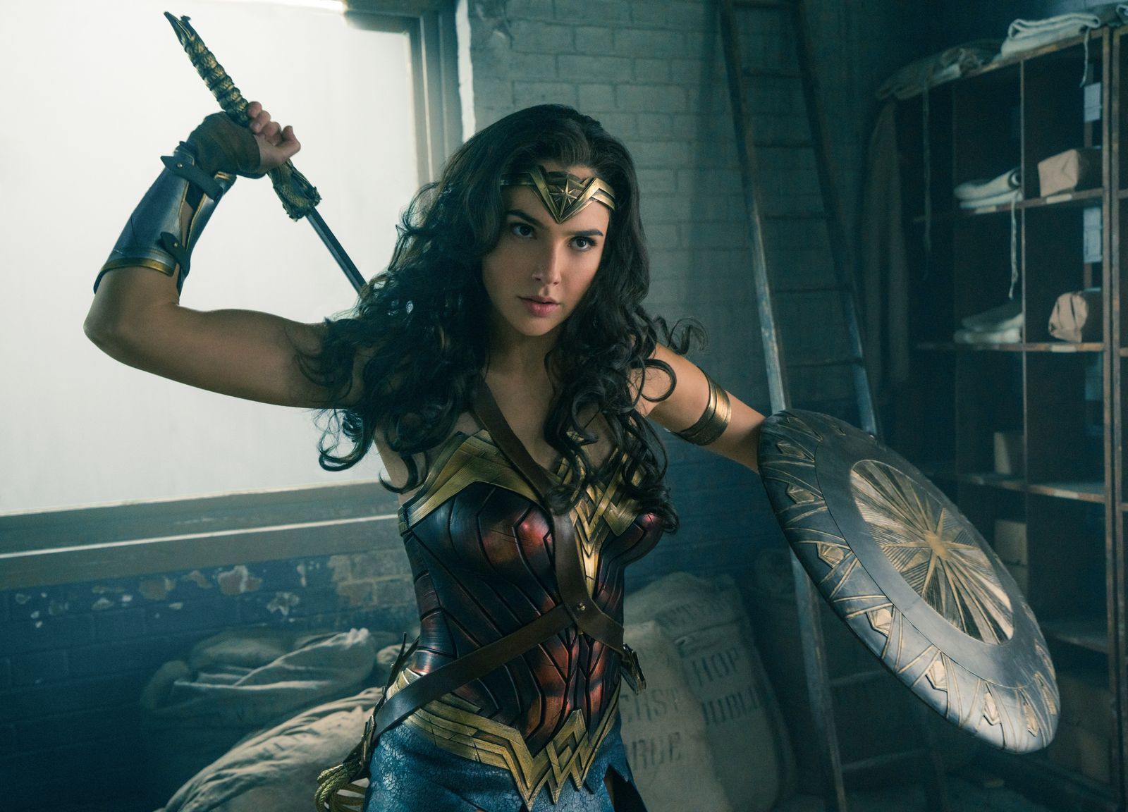 Auch für Fans der Amazonenprinzessin hatte Gunn zuletzt gute Neuigkeiten: „Wir arbeiten an Wonder Woman. Wonder Woman wird gerade geschrieben“, erklärte Gunn. Er bestätigte zudem, dass er die Rolle der Wonder Woman im neuen DC-Universum noch nicht besetzt habe.  (Bild: 2016 Warner Bros. Entertainment)