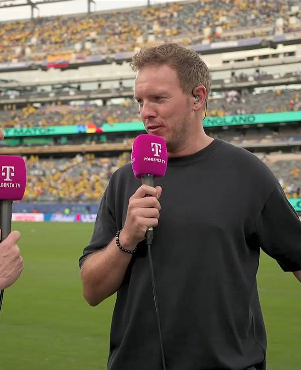 TV-Interview von Johannes B. Kerner mit Julian Nagelsmann.