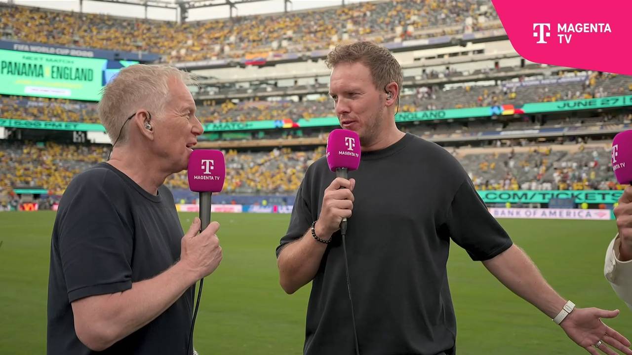 TV-Interview von Johannes B. Kerner mit Julian Nagelsmann.